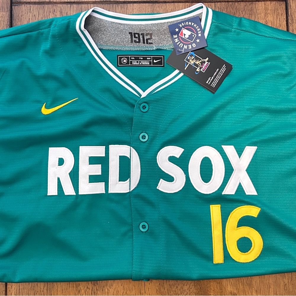 Jarren Duran Nike City Connect Red Sox Jersey